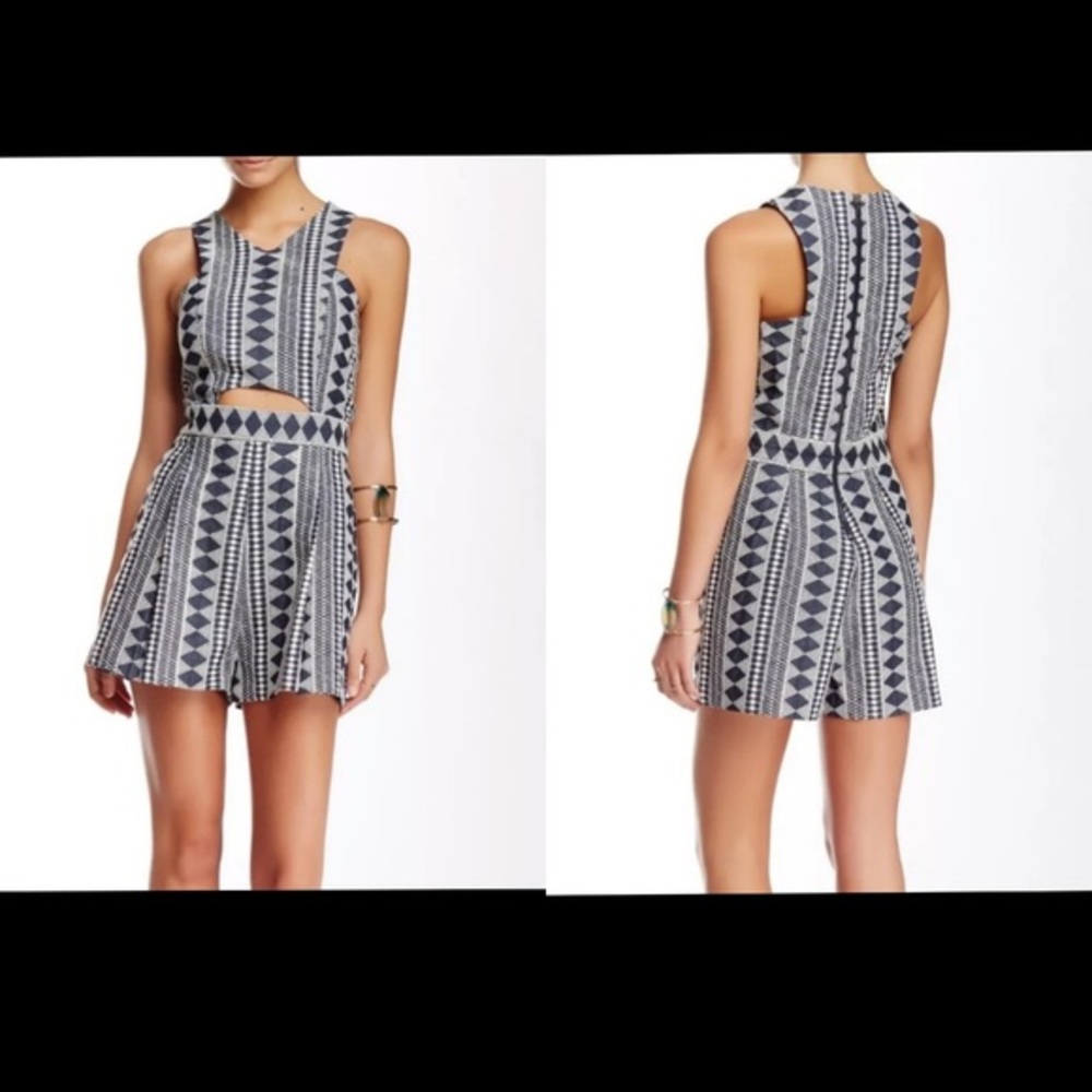 Romeo & Juliet Couture Cut Out Romper